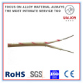Type T Fiberglass Insulated/Braided Thermocouple Compensation Cable